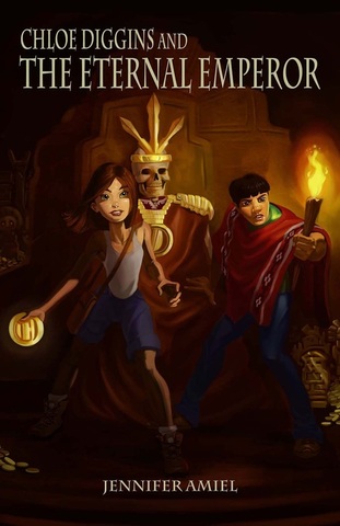 Cover of Chloe Diggins and The Eternal Emperor adventure book